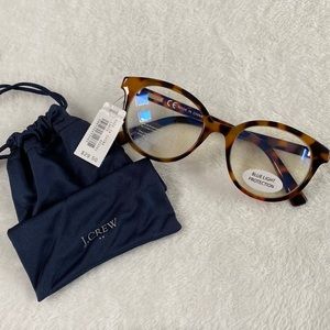 💰 3/$24 J Crew blue light protection round glasses